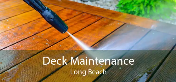 Deck Maintenance Long Beach