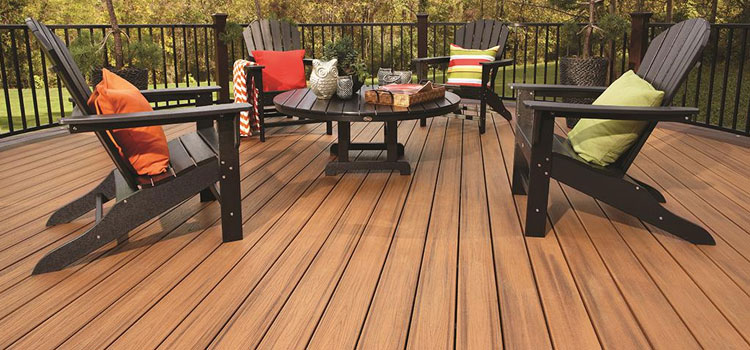 Black TREX Decking in Long Beach, CA