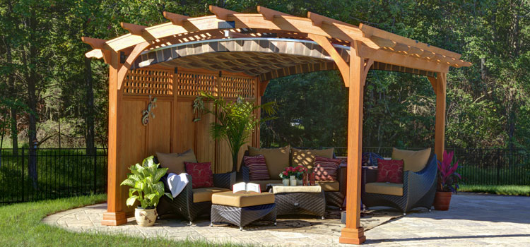 Modern Wood Pergola Installation in Long Beach, CA