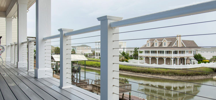 Deck Cable Railing Systems in Long Beach, CA